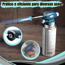 Macarico Profissional Portatil A Gas Acendimento Automatico Foto mini 4