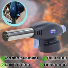 Macarico Profissional Portatil A Gas Acendimento Automatico Foto mini  3