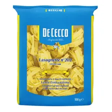 Macarrão Ita De Cecco Lasagnette N202 500g Foto  mini 1
