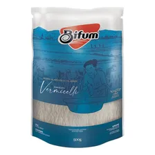 MacarrĂŁo Oriental de Arroz Bifum Sem GlĂșten Vegano 500g Foto mini 1