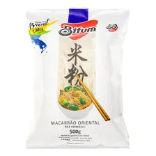 MacarrĂŁo Oriental de Arroz Bifum Sem GlĂșten Vegano 500g Foto mini 4