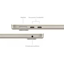 MacBook Air M3 estelar 8GB de Ram - 256GB SSD - 256GB HDD - Apple Chip M3 Foto mini 3