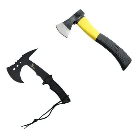 Machadinha Tática Viking+ Machado Cabo De Fibra Emborrachado Foto 1