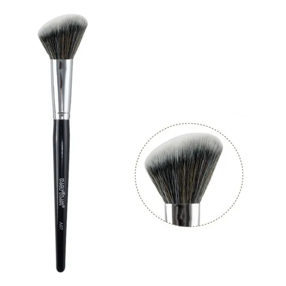 Macrilan max pincel angular para blush A07 color negro Foto 1