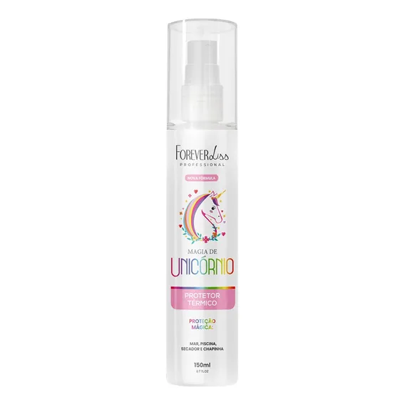 Magia De Unicórnio Protetor Térmico Forever Liss 150ml Foto 1