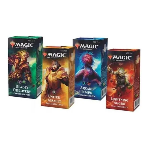 Magic Kit 4 Challenger Deck 2019 Aggro Arcane United Deadly Foto 1