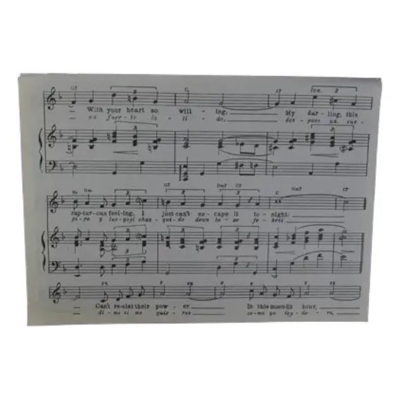 Mágica Partitura Rasgada , Linda Magica Foto 1