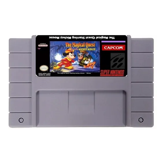 Magical Quest Starring Mickey Portugues Super Nintendo Snes Foto 1