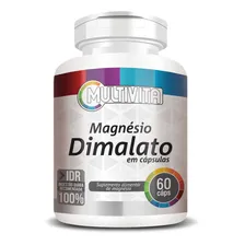 Magnésio Dimalato 60 Cápsulas 500mg - Multivita Flora Nativa Foto mini  2