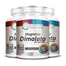 Magnésio Dimalato 60 Cápsulas 500mg - Multivita Flora Nativa Foto mini  3