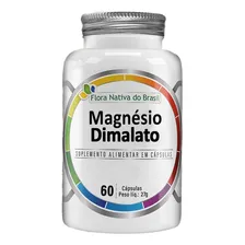 Magnésio Dimalato 60 Cápsulas 500mg - Multivita Flora Nativa Foto  mini 1