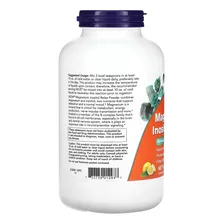 Magnésio Inositol Relax Pó 454g Limonada Now Foods Sabor N/a Foto mini 1