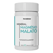 Magnésio Malato 500mg 60 Cápsulas - Natunéctar Foto mini 1