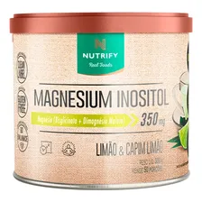 Magnesium Inositol (300g) - Nutrify Sabor Limão e Limão Capim Foto  mini 1