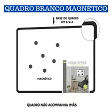 Magnetico Ima quadro lousa adesivo 60x45cm cor branco Foto mini  2
