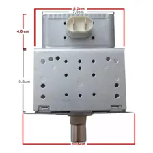 Magnetron Universal Multimarcas 2m219j/2m319j 3 Furos Foto mini 4