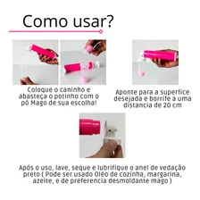 Mago Borrifador Pulverizador Para Pó Decoração Bolo Glitter Foto mini 3
