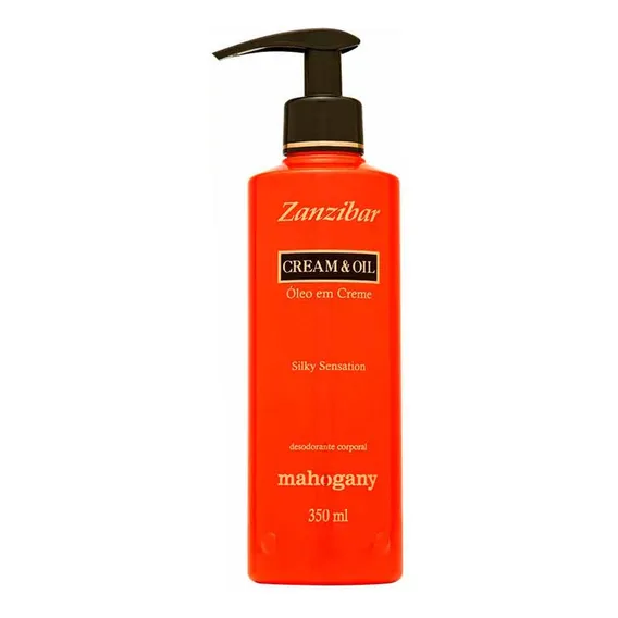 Mahogany Óleo Em Creme Zanzibar 350ml - Original Foto 1
