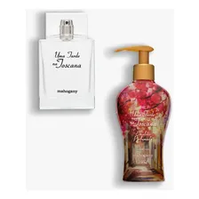 Mahogany Uma tarde na Toscana Kit Uma Tarde na Toscana Perfume + Hidratante Clássico Floral Amadeirado 100ml para feminino Foto mini 1