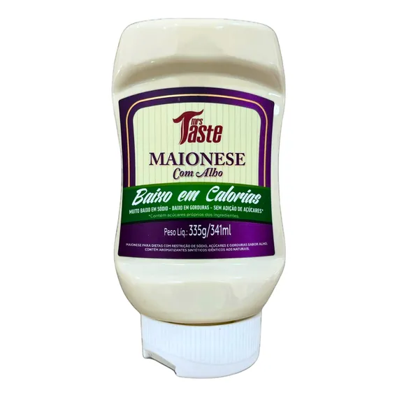 Maionese com alho Mrs Taste 335g Foto 1
