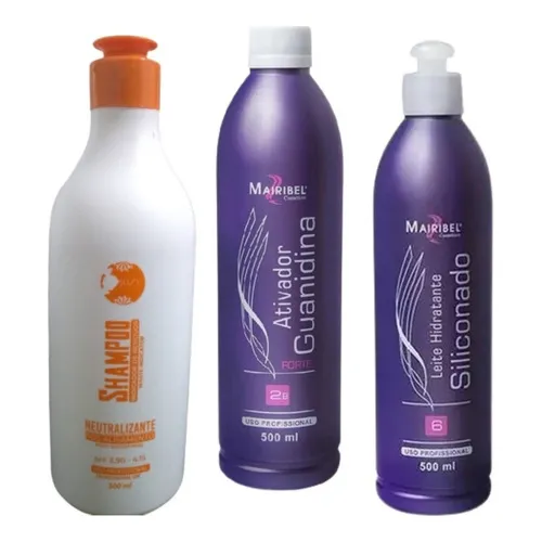 Mairibel - Ativador Guanidina + Neutralizante + Leite Cor De Cabelo Foto 1