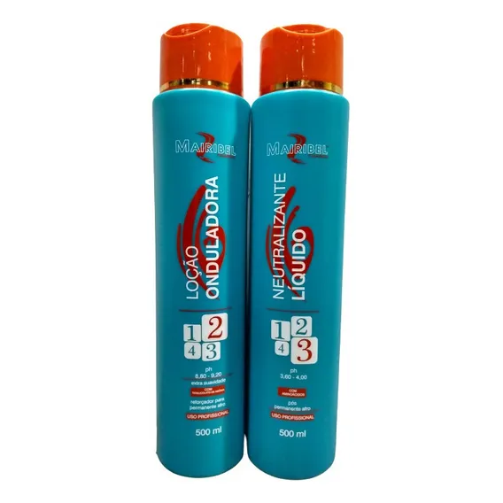 Mairibel Permanente Afro - Loção Onduladora + Neutralizante Cor de cabelo Foto 1