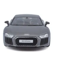 Maisto Audi R8 V10 Plus A escala 1:24 cor cinza Foto mini  3