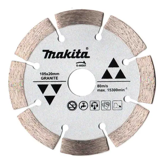 Makita Disco P/ Serra Mármore Segmentado D-44351 Foto 1