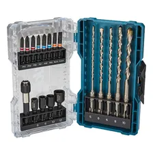 Makita E-07026 Kit Acessorios 18 Pecas Brocas Foto mini 2