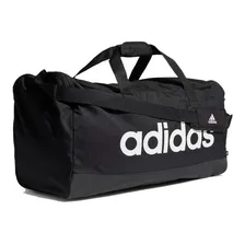 Mala adidas Mala adidas Duffel Linear Logo Preta Cor Preto Liso Foto mini  2