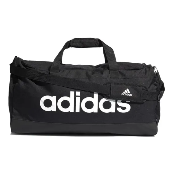 Mala adidas Mala adidas Duffel Linear Logo Preta Cor Preto Liso Foto 1