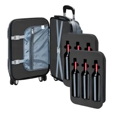 Mala De Bordo Para Vinhos Confeccionada Em Abs Foto mini 1