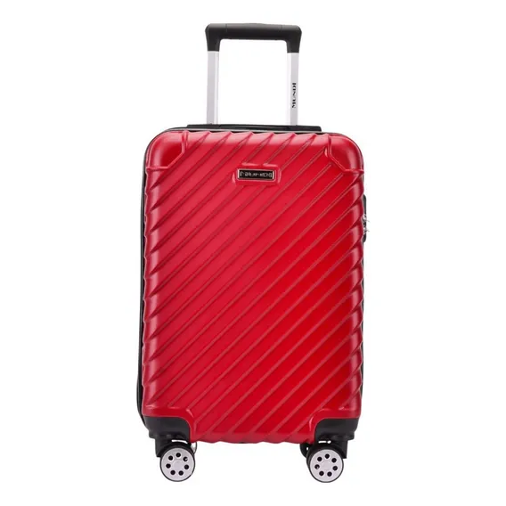 Mala De Viagem Bordo Mundi Rodinhas 360 Graus Abs Cor Mala Bordo 10kg Vinho Foto 1