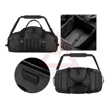 Mala mochila expedition militar tactical Invictus cor preto lisa 70L Foto mini 4