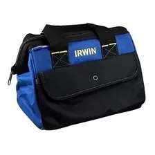 Mala para Ferramentas Irwin Modelo 1870405 Mala com Material Resistente em Nylon com 3 Bolsos Externos e 1 Bolso Interno Grande Foto  mini 1