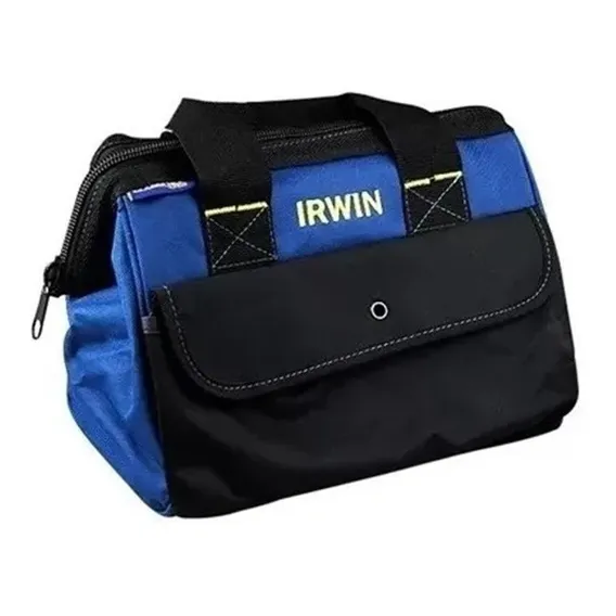 Mala para Ferramentas Irwin Modelo 1870405 Mala com Material Resistente em Nylon com 3 Bolsos Externos e 1 Bolso Interno Grande Foto 1