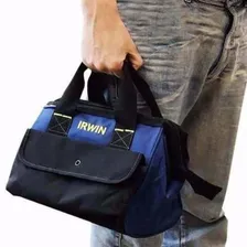 Mala para Ferramentas Irwin Modelo 1870405 Mala com Material Resistente em Nylon com 3 Bolsos Externos e 1 Bolso Interno Grande Foto mini  3