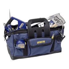 Mala para Ferramentas Irwin, Modelo IW14081, Mala em Nylon Reforçado de 600 Fios, 11 Bolsos Externos e 10 Internos Foto mini  2