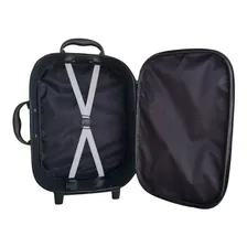 Mala Viagem Bordo Mão Falcon Avião 55x35x25cm Medidas Anac Cor Bordô Foto mini 4