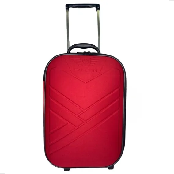 Mala Viagem De Bordo Pequena Novas Medidas Anac 55x35x25 Cor Vermelho Foto 1