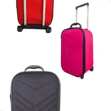 Mala Viagem De Bordo Pequena Novas Medidas Anac 55x35x25 Cor Vermelho Foto mini 4
