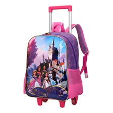 Malas Cruzeiro Kit Mochila Escolar Com Estojo E Lancheira Escolar Para Meninas Kit Mochila De Rodinha Foto mini 2
