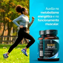 Malato De Magnesio 120 Capsulas Dimalato Vita Nobre 500mg Foto mini 3