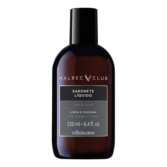 Malbec Club Sabonete Liquido 250ml O Boticario Promoção Foto 1