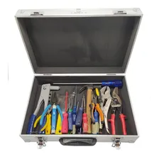 Maleta Aluminio Ferramentas Profissional Organizadora Chave Reforçada Noll 42 x 28 x 12 cm Foto mini  2