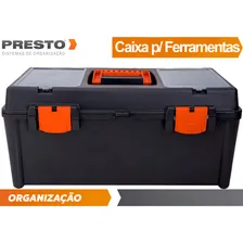 Maleta Caixa Ferramentas Completa Bandejas Removivel Cor Preto Foto mini 2