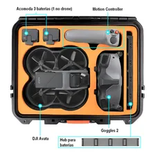Maleta Case Rígida Para Drone Dji Avata E Acessórios Foto mini  3