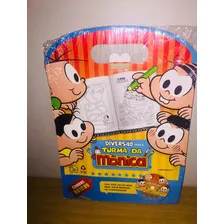 Maleta Divers茫o Turma Da M么nica 7 Livros + Cd (lacrado Foto mini 1