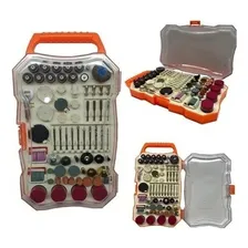 Maleta Kit De Acessórios Para Micro Retífica Com 208 Peças Foto mini 1