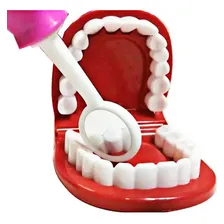 Maleta Kit Dentista Infantil Acess贸rios Dentadura Meninas Foto mini 4